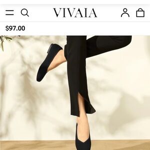 VIVAIA Women's Black Flats